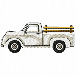 Pickup Truck Embroidery Design 12 Pickup Truck Embroidery Design 12